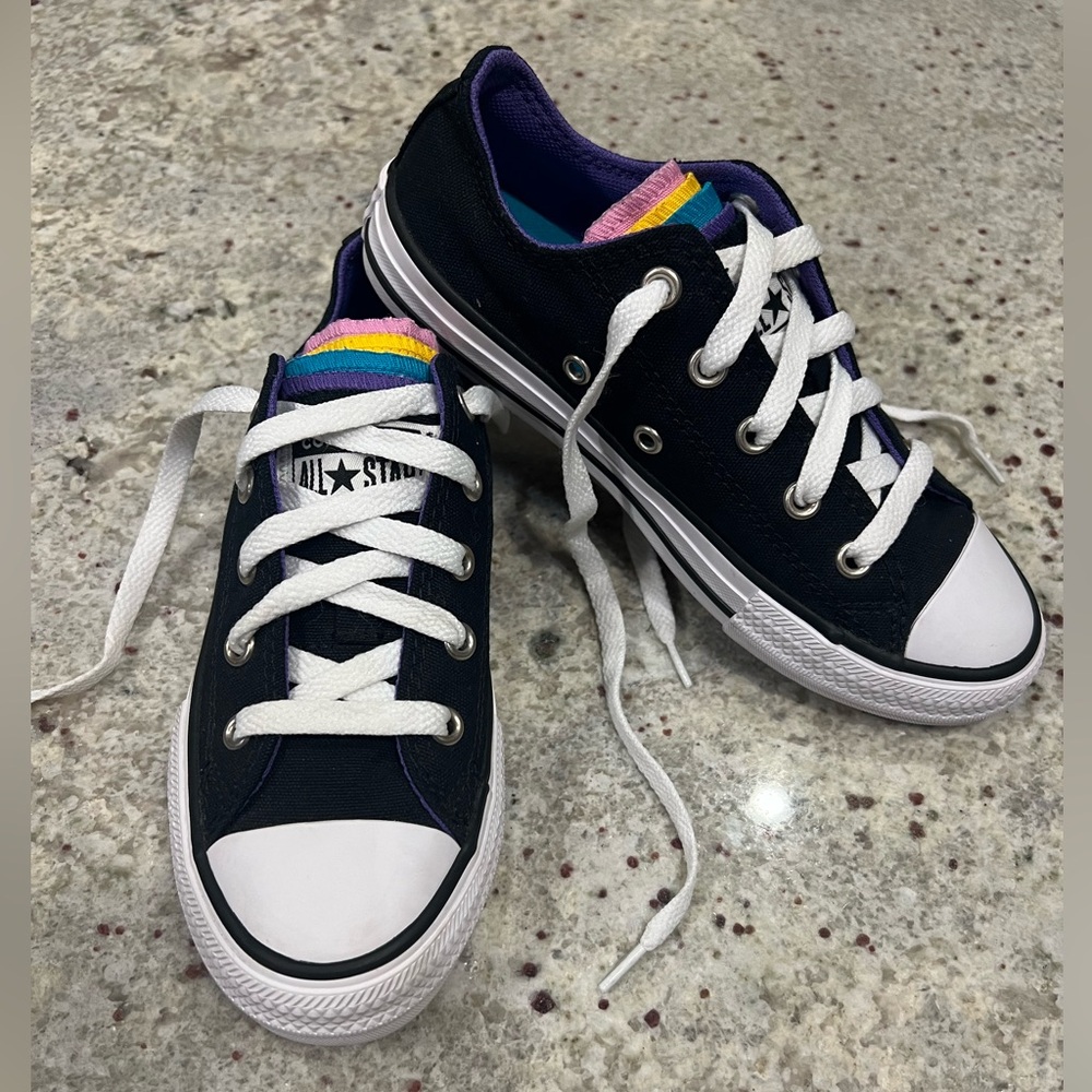 Converse Chuck Taylor All Star Multi-Tongue Kids Sneakers - Size 1 -New w/o tags